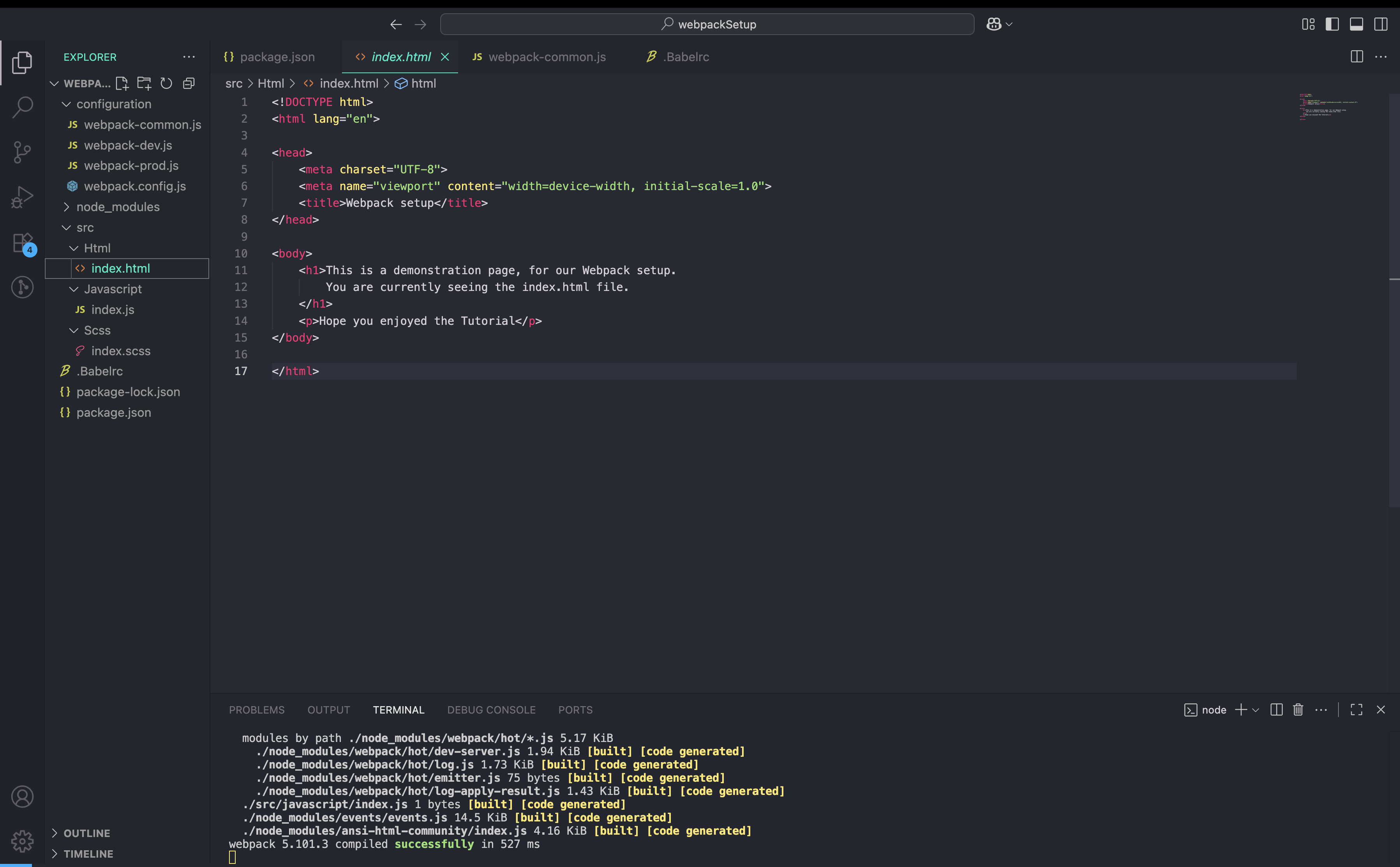  index.html file demo 